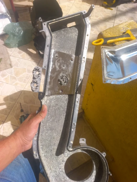 Duto de secagem entupido de fiapos